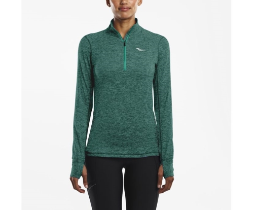 Tenis Saucony 1/4 Zip Sportop Mujer Tops Ropa Columbia Heather México MX-321-QM